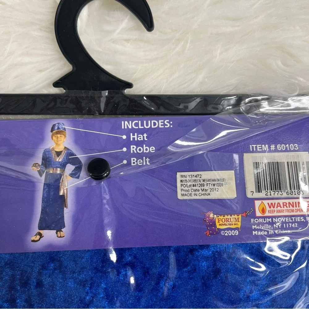 Wise Man Costume Kids NEW biblical times Christmas nativity Halloween costume